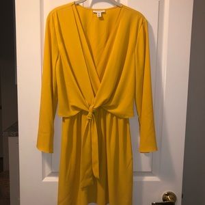 Topshop Long Sleeve Mini Dress